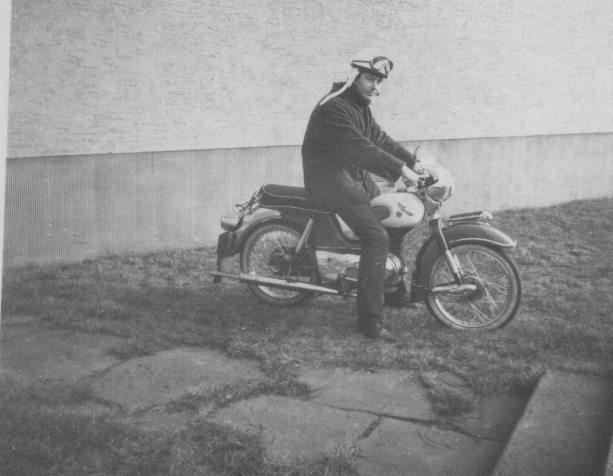 Ich auf meiner KREIDLER FLORETT